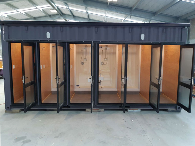 Shipping Container Ablution Unit