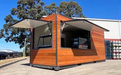 The Ultimate Portable Shipping Container Cafe