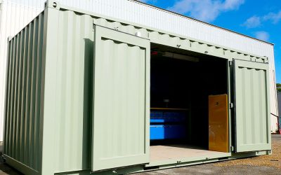 Side Opening Workshop Shipping Containers